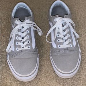 Gray Old Skool Vans